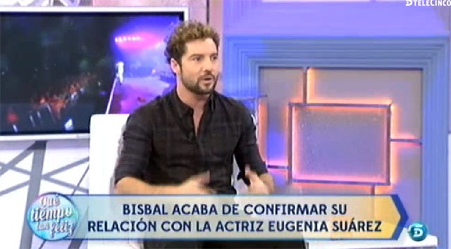 David Bisbal habla sobre su relación con Eugenia Suárez en ¡Qué tiempo tan feliz!