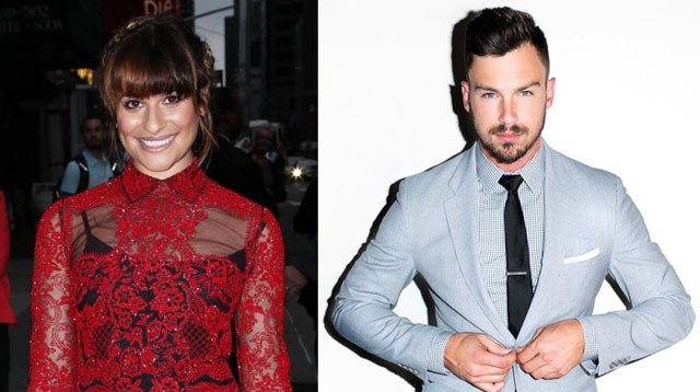 Lea Michele se pasea feliz con Matthew Paetz, su nuevo amor