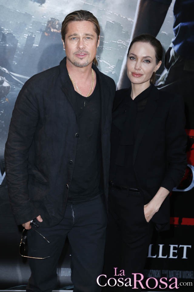 Brad Pitt y Angelina Jolie ya son marido y mujer