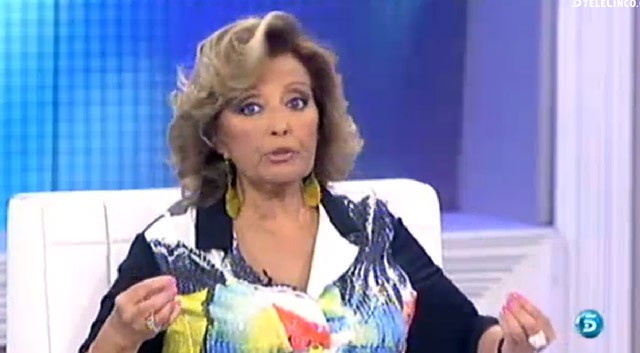 María Teresa Campos no quiere hablar de Bigote Arrocet en ¡Qué tiempo tan feliz!