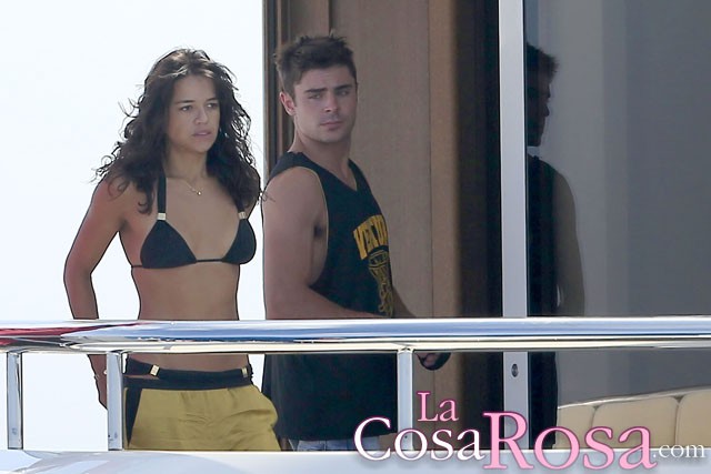 El amor veraniego entre Zac Efron y Michelle Rodriguez llega a su fin