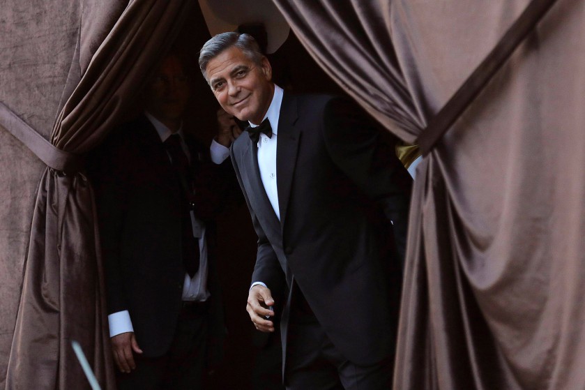 George Clooney y Amal Alamuddin ya son marido y mujer