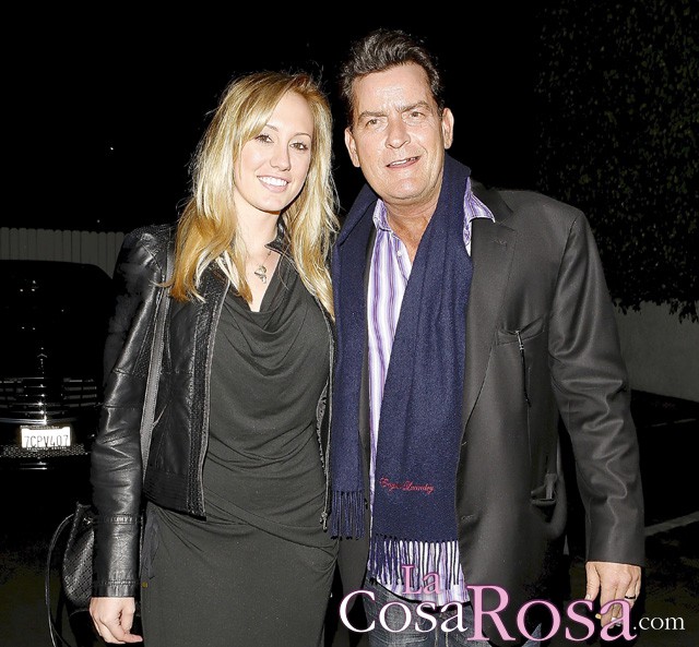 Charlie Sheen y Brett Rossi rompen su compromiso y su relación