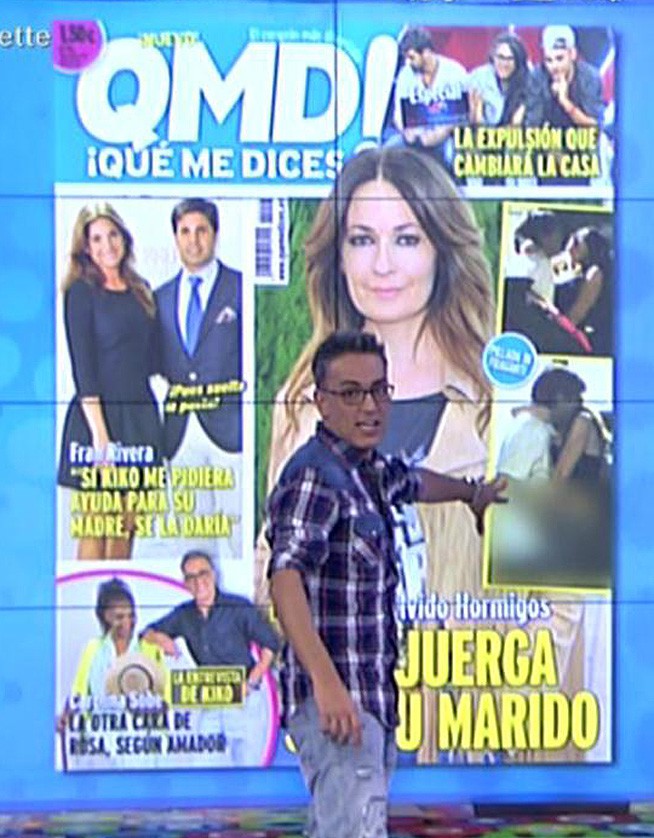 Olvido Hormigos, pillada con un chico en la portada de ¡Qué me dices!