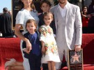 Matthew McConaughey recibe su estrella en el Paseo de la Fama junto a su familia