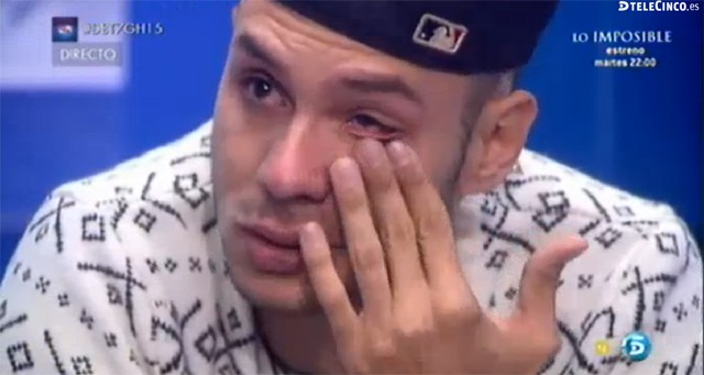 Omar se emociona tras ver a Lucía en Gran Hermano 15