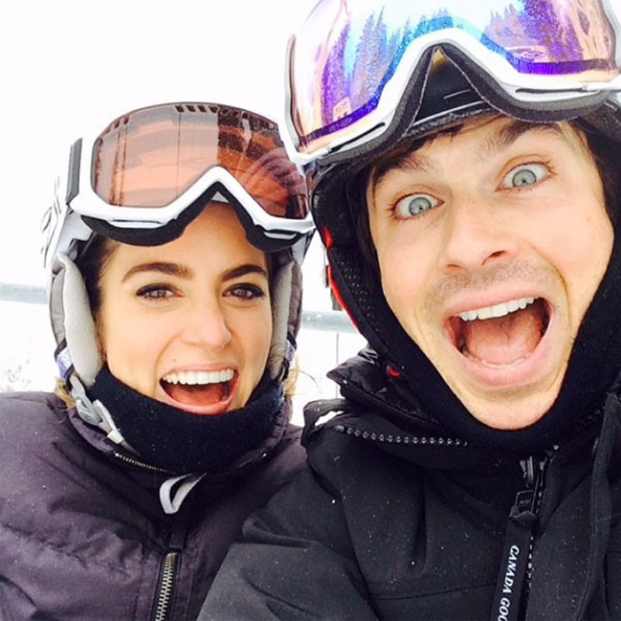 Ian Somerhalder y Nikki Reed disfrutan de unas románticas vacaciones navideñas