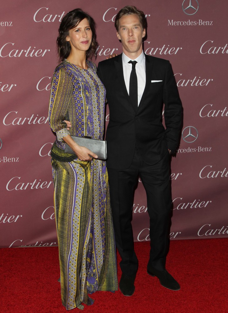 Benedict Cumberbatch y Sophie Hunter se casaron el día de San Valentín