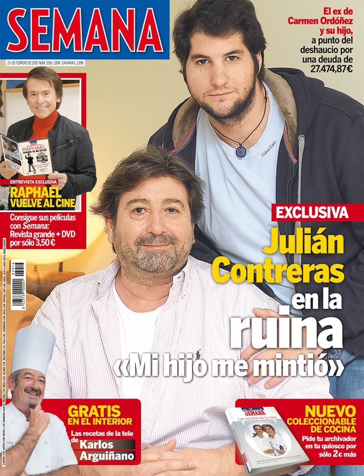 Los Contreras comentan su ruina económica en la revista Semana