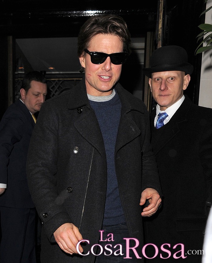 Tom Cruise cena con Penélope Cruz en Londres