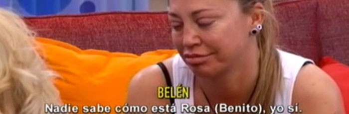 Belén Esteban habla sobre Rosa Benito en Gran Hermano VIP