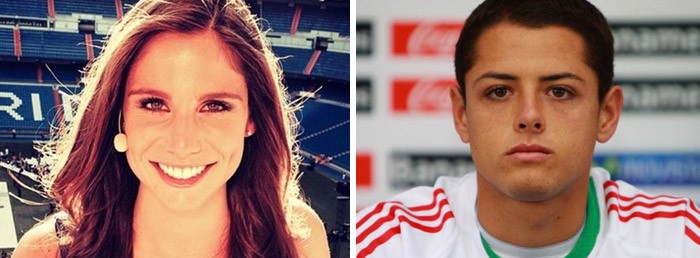 Lucía Villalón es la novia de Chicharito, no de Cristiano Ronaldo