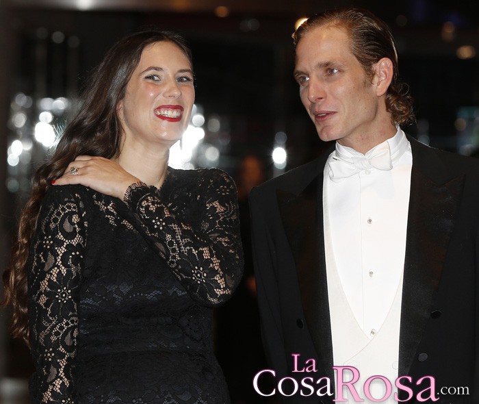 Andrea Casiraghi y Tatiana Santo Domingo, padres de una niña