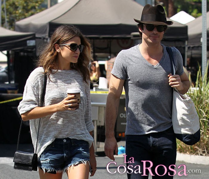 Nikki Reed podría estar esperando un hijo con Ian Somerhalder