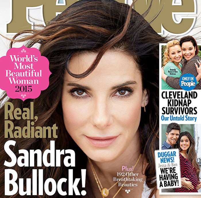 Sandra Bullock, la mujer más bella de 2015 para People