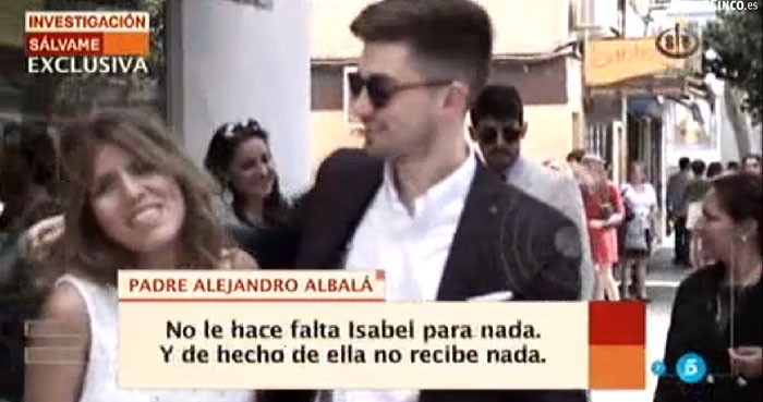 El padre de Alejandro Albalá guarda grabaciones comprometidas de Chabelita