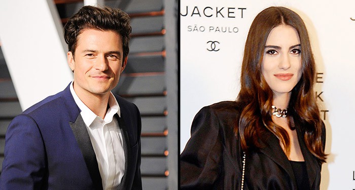 Orlando Bloom sale con la modelo brasileña Luisa Moraes