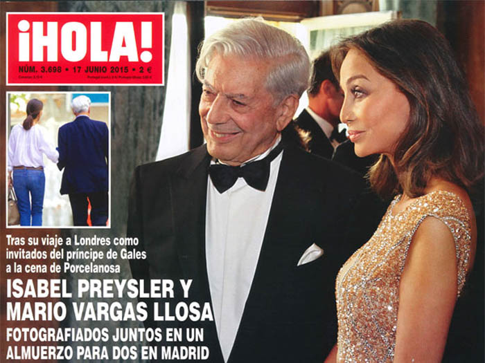 Isabel Preysler y Mario Vargas Llosa juntos por Madrid