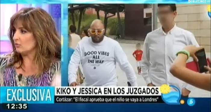 El hijo de Kiko Rivera y Jessica Bueno a un paso de Londres