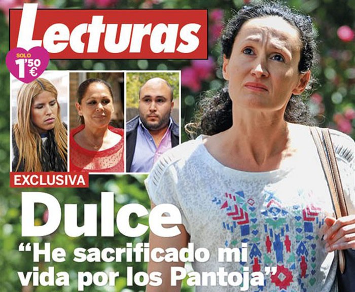 Dulce, la niñera de Chabelita, ofrece unas declaraciones en Lecturas