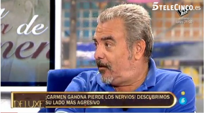 Pepe, amigo de Chiquetete, y su miedo a Carmen Gahona