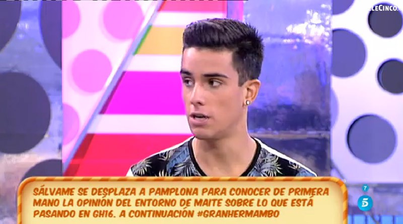 Iván, sobrino de Maite y primo de Sofía, habla de las dos polémicas concursantes de GH 16