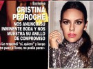 Cristina Pedroche luce su anillo de compromiso en ¡Hola!