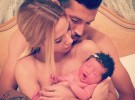 Tamara Gorro y Ezequiel Garay, felices tras el nacimiento de su hija Shaila