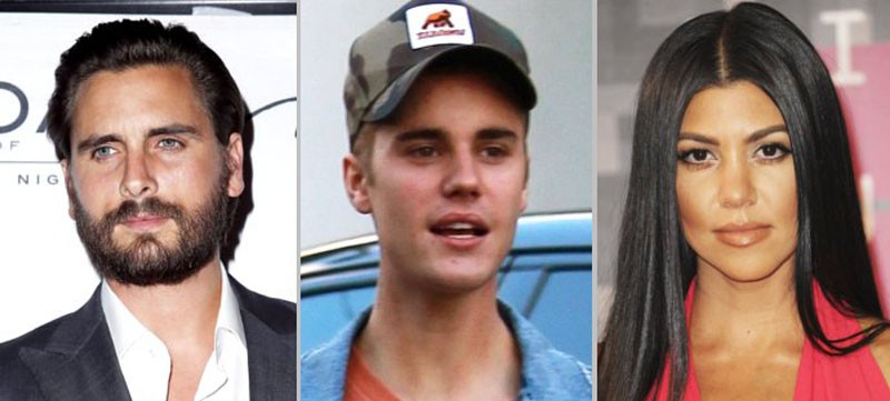 Scott Disick quiere verse las caras con Justin Bieber