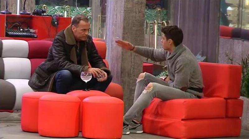 Fran (El pequeño Nicolás) y Carlos Lozano, primera discusión en Gran Hermano VIP 4