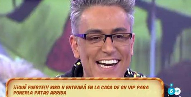 Kiko Hernández pasa de concursante a visitante mañana en Gran Hermano VIP 4