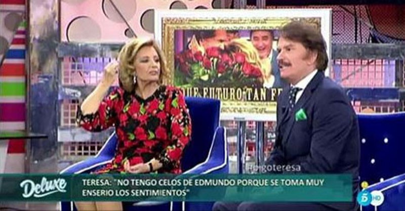 María Teresa Campos y Bigote Arrocet, cómplices y enamorados en Sálvame deluxe