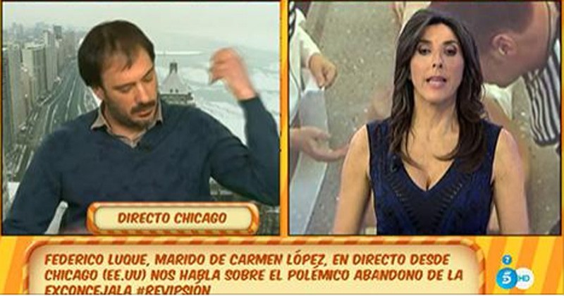 El marido de Carmen López (GH VIP 4) planta a Sálvame en directo