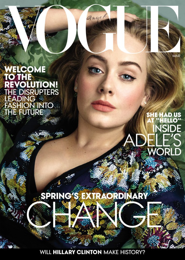 Adele, portada de Vogue y comentarios sobre su maternidad