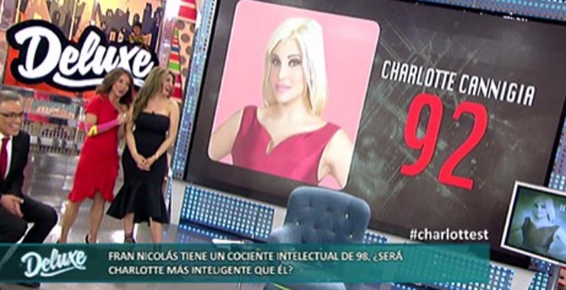 Charlotte Caniggia sorprende por su bajo cociente intelectual en Sálvame deluxe