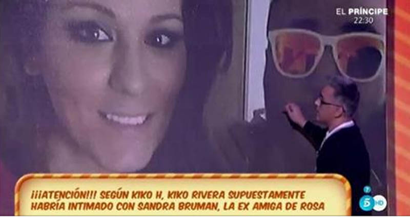 Kiko Rivera tiene que desmentir un affaire con Sandra Bruman