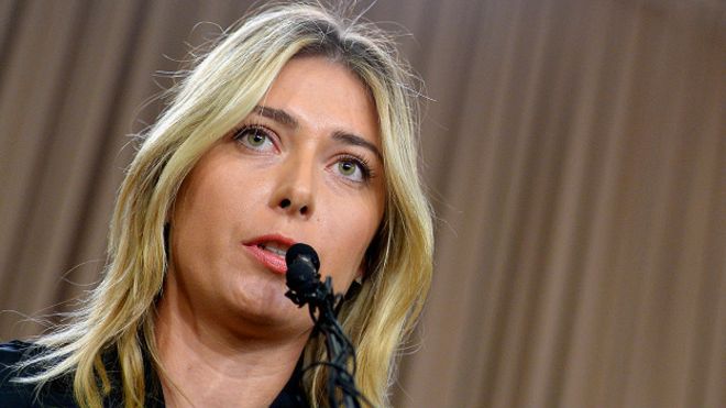 Maria Sharapova explica su positivo en una prueba antidopaje