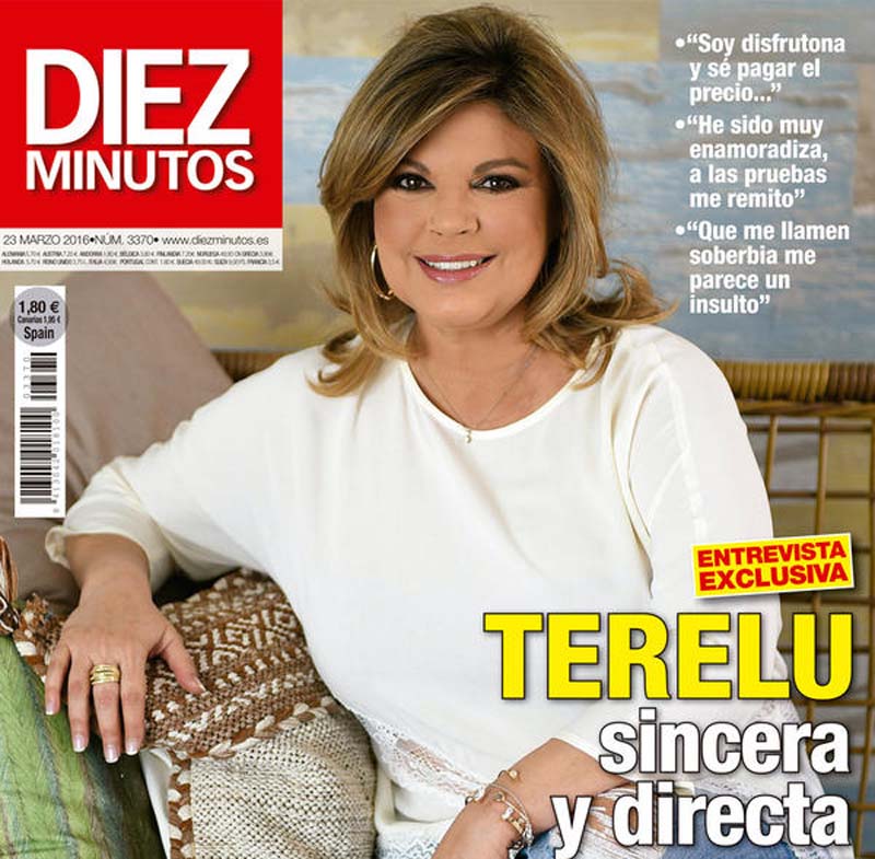 Terelu Campos comenta su presente en Diez Minutos