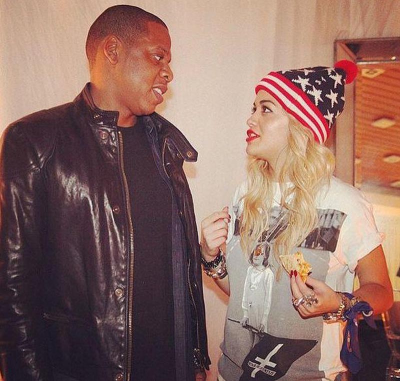 Rita Ora niega haber sido amante de Jay-Z