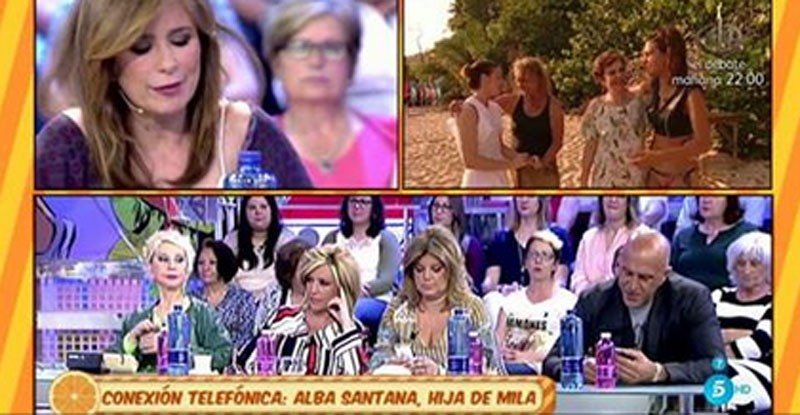 Alba Santana comenta su encuentro con Mila Ximénez en Supervivientes