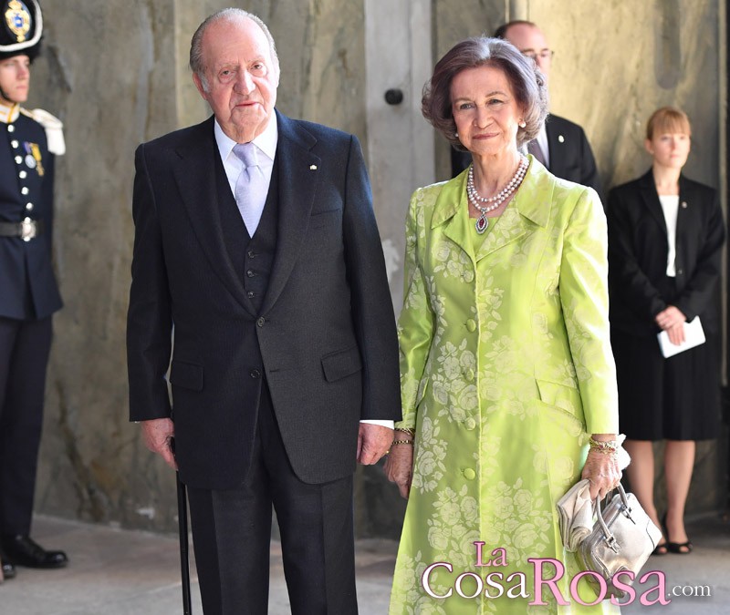 Los detalles del encuentro de los reyes Juan Carlos y Sofía en Suecia