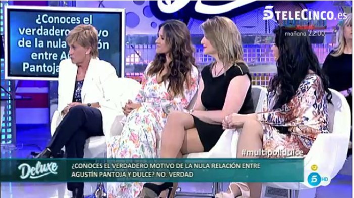 Pepi Valladares, Chelo García Cortés, Laura Cuevas y Maite (prima de Dulce) se someten al polígrafo Deluxe