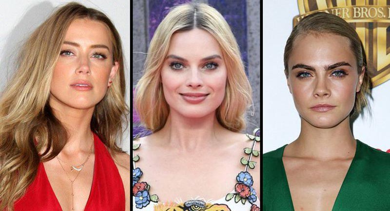 Amber Heard se divierte en Londres con Margot Robbie y Cara Delevingne