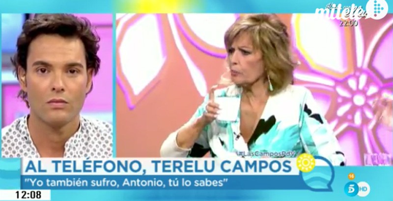 Antonio Rossi lamenta haber dañado a María Teresa Campos