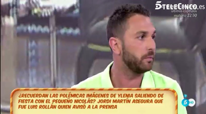 Jordi Martín asegura que Luis Rollán no quería ir a Supervivientes 2016