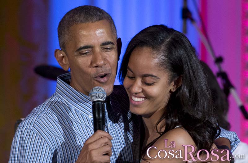 Malia Obama, se filtra una foto de la joven fumando marihuana en un festival de música