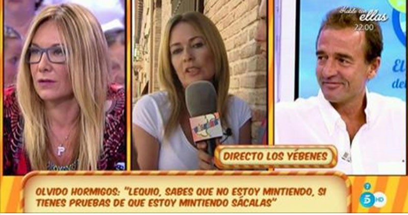 Olvido Hormigos responde a las declaraciones de Alessandro Lequio en El programa del verano