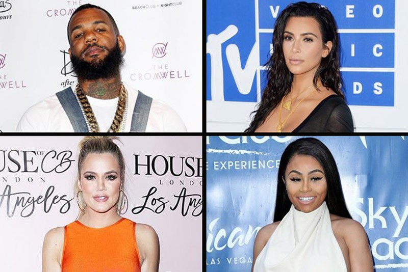 El rapero The Game confiesa que tuvo relaciones sexuales con Kim y Khloe Kardashian y Blac Chyna