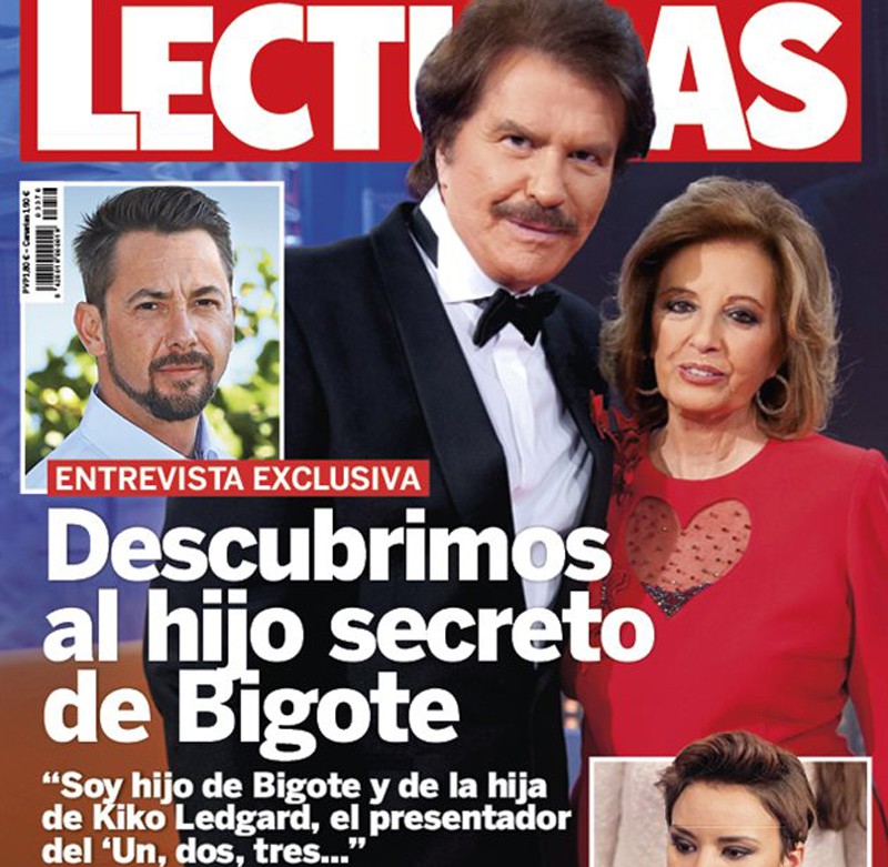 El hijo secreto de Bigote Arrocet se convierte en portada de Lecturas