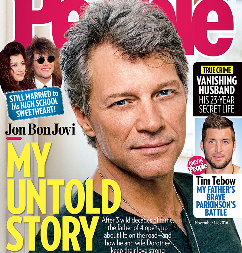 Jon Bon Jovi hace balance de su vida personal y su carrera en People